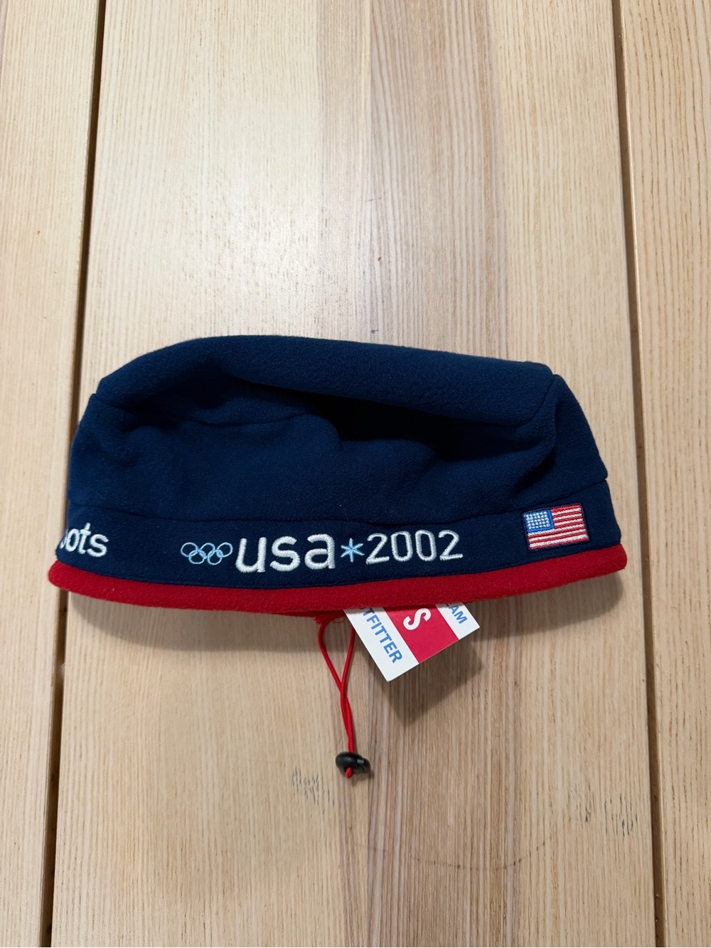 Vintage NWT 2002 Olympics Salt Lake City Fleece Beret Cap